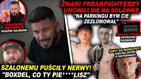 Boxdel Wyja Niony Prywatne Wiadomo Ci Wysz Y Na Jaw Fame Mma