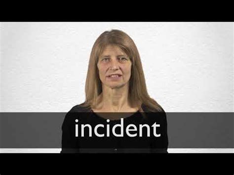 INCIDENT definition in American English | Collins English Dictionary
