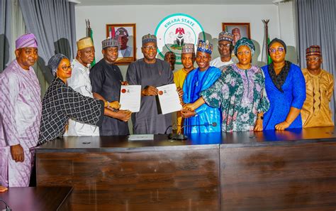 Governor Abdulrasaq Signs Appropriation Lga Bill Into Law