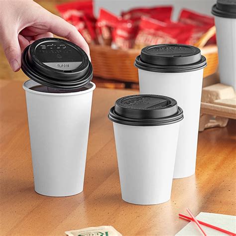 Solo TLB Traveler Black Dome Hot Cup Lid With Sip Hole Case