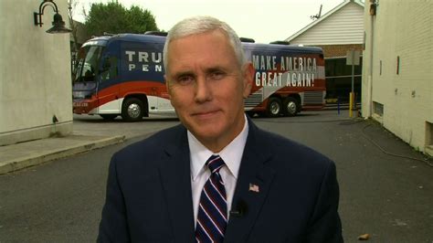 Mike Pence On Defending Trump S Statements Cnn Video