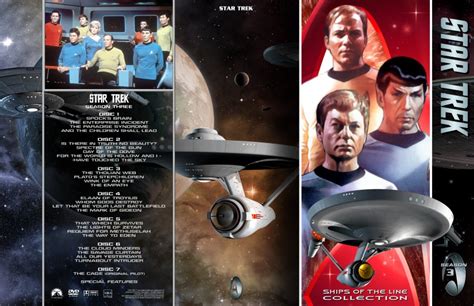 Star Trek Season 3 Ships Of The Line Alpha Set Tv Dvd Custom