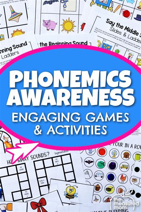 Phonemic Awareness Games And Activities Phonemic Awareness Games