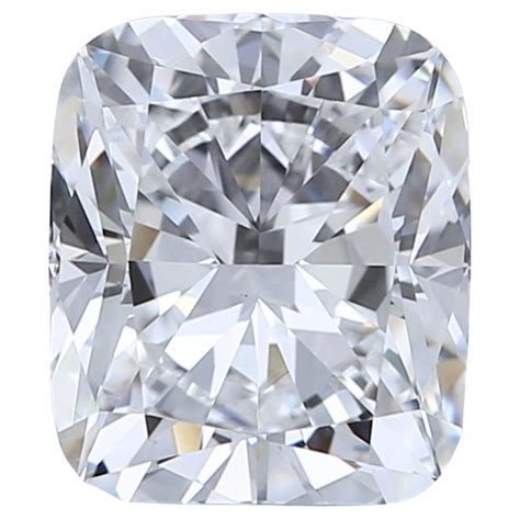 Sparkling 3 01ct Ideal Cut Cushion Shaped Diamond GIA Certified For