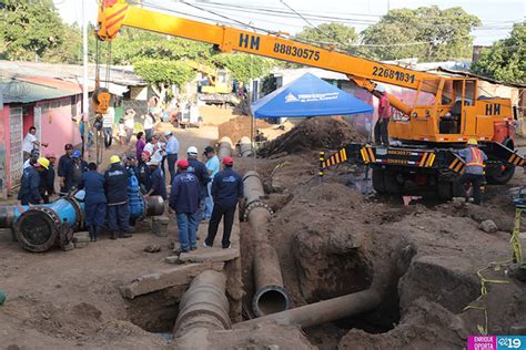 Enacal Desarrolla Obras Para Mejorar Almacenamiento De Agua Potable En