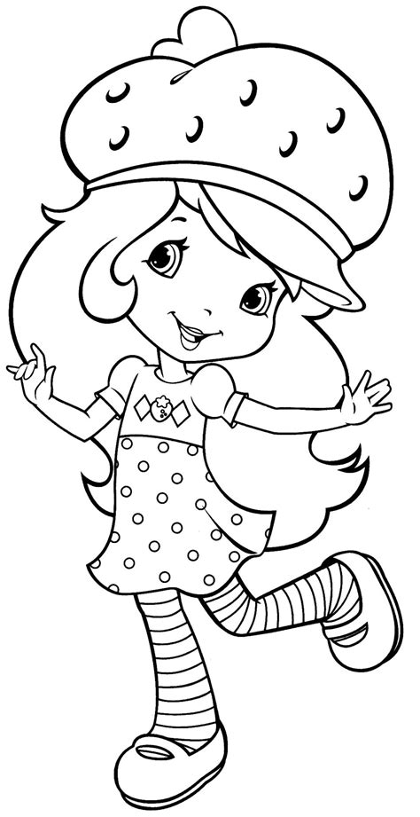 Desenho De Moranguinho Lendo Livro Para Colorir Tudodesenhos Porn Sex