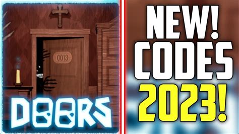 DOORS CODES 2023 NEW WORKING CODES FOR DOORS 2023 ROBLOX DOORS