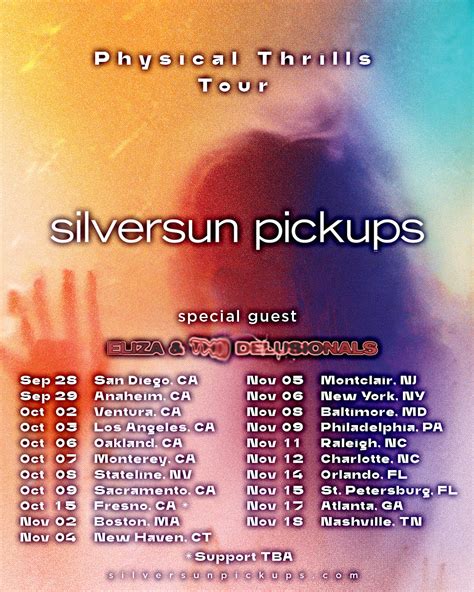 Physical Thrills Tour | Fall 2022 – Silversun Pickups