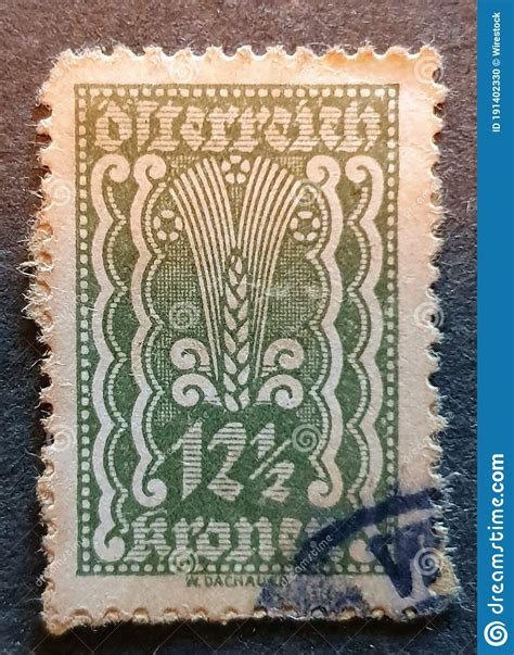 Sovata Romania Jul Old Austrian Stamp From The S