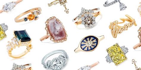 41 Unique Engagement Rings Beautiful Non Diamond And Unusual