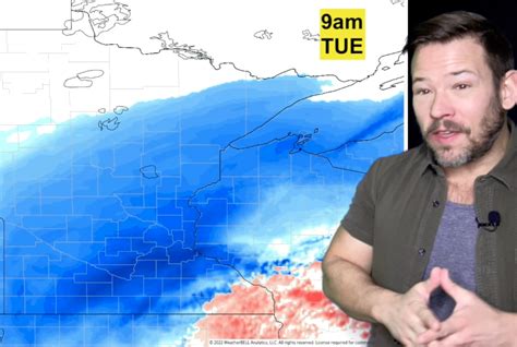 Tuesday Snowstorm Update With Sven Sundgaard Bring Me The News