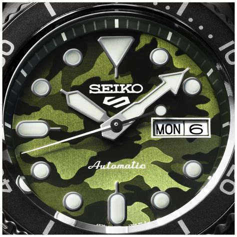 Seiko 5 Sports SKX Camouflage Street Style SRPJ37K1 First Class