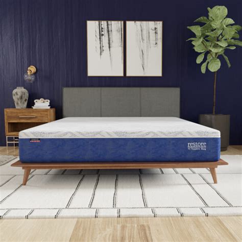 10” Restore By Sapphire Sleep Medium Gel Infused Memory Foam Mattress Sapphire Sleep