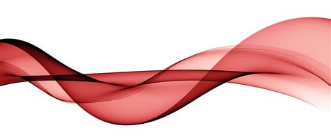 Color Light Red Abstract Waves Design Fluido