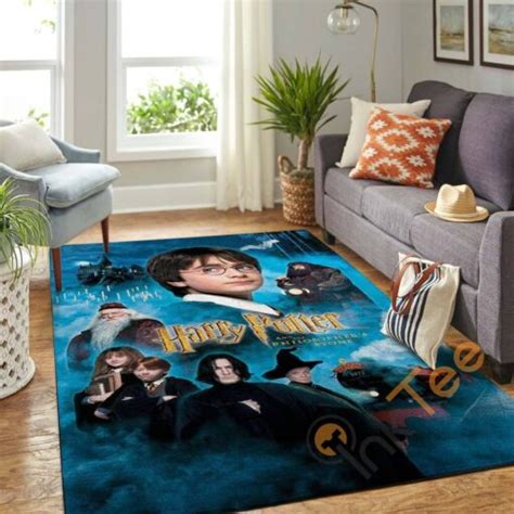 Harry Potter And The Philosopher S Stone Carpet Living Room Floor Decor