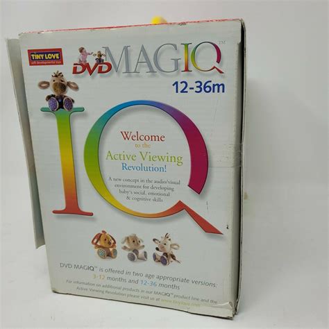 Tiny Love DVD MagIQ Dot the Cow Interactive Developmental Plush Toy 12 ...