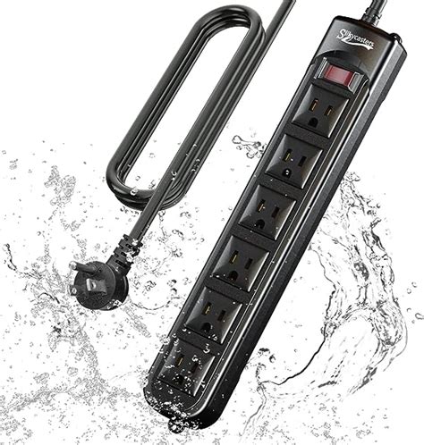 Amazon Outdoor Power Strip Weatherproof Waterproof Surge