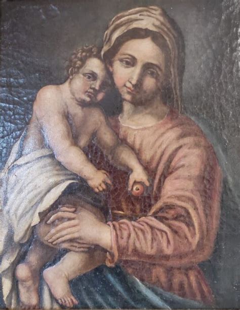 Scuola Italiana Xviii Madonna Con Bambino Catawiki