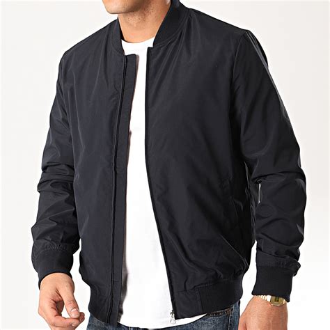 Celio Veste Zippée Rualf10 Bleu Marine