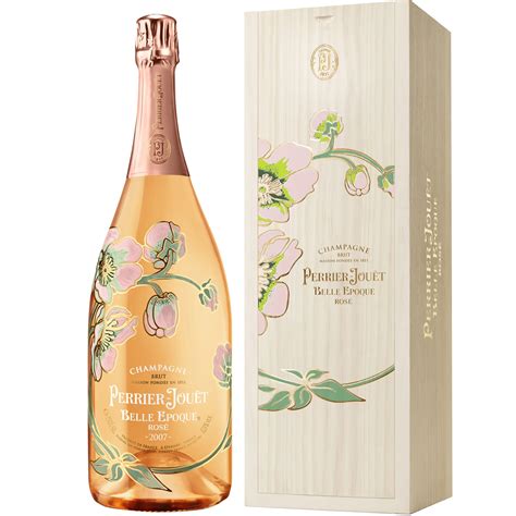 Perrier Jouët Belle Époque Rosé Millésimé 2007 magnum avec coffret bois