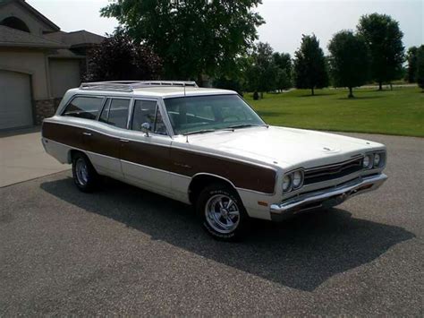 1969 Plymouth Sport Satellite Woody Wagon Plymouth Wagon Plymouth