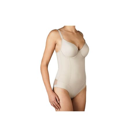 Body Contenitivo Coppa C In Microfibra Preformato Con Ferretto Ladyc