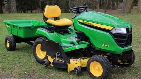 John Deere X360 Specs Engine Transmission Dimensions