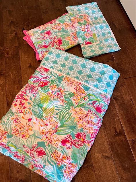 Lilly Pulitzer Cotton Duvet Sets Mercari