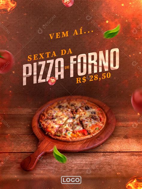 Social Media Pizzaria Sexta da Pizza de Forno PSD Editável download