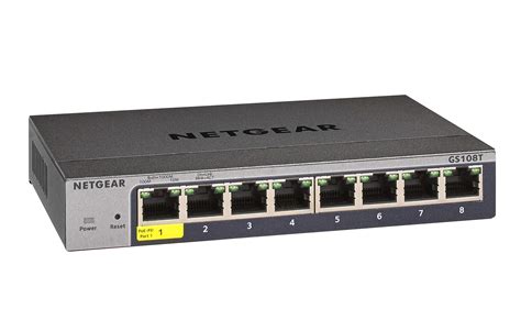 Buy NETGEAR 8 Port Gigabit Ethernet Smart Switch GS108T Managed