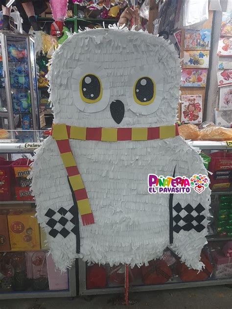Piñata Hedwingbuho De Harry Potter Búho De Harry Potter Tortas De