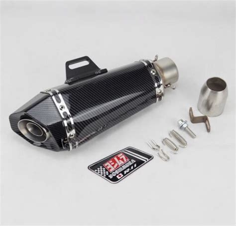 YOSHIMURA CARBON EXHAUST SLIP ON MOTORCYCLE STREET BIKE MUFFLER