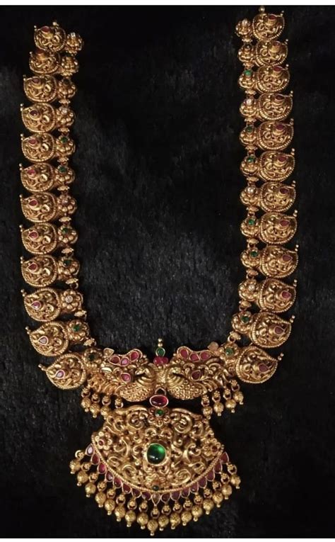 Pin By Shamili On New3 In 2024 Gold Bride Jewelry Antique Necklaces