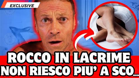 ROCCO SIFFREDI IN LACRIME NON RIESCO PIU A SCO FAN SOTTO SHOCK