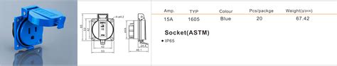 IP65 SCHUKO Connector - WEIPU
