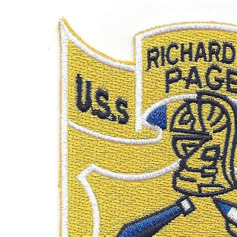 USS Richard L. Page FFG-5 Guided Missile Frigate Ship Patch | Ship Patches | Navy Patches ...