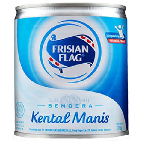 Frisian Flag Susu Kental Manis Bendera Putih