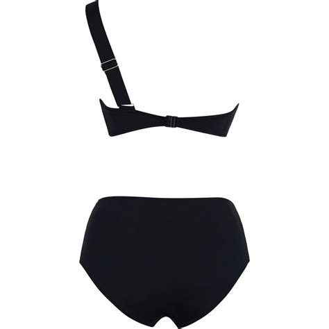 Sailor Moda Sa Lors Y Ksek Bel Tek Omuz Aksesuarl Bikini Fiyat