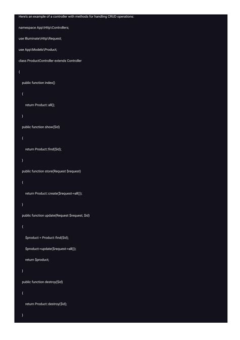 Building Restful Apis With Laravel A Complete Guidepdf