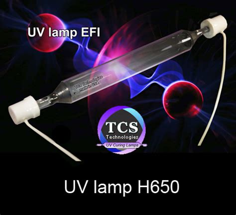 H650 UV Lamp UV Light Bulb EFI Rastek TCS UV Lamps