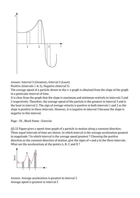 Ncert Solutions For Class 11 Physics Chapter 2 Motion In A Straight