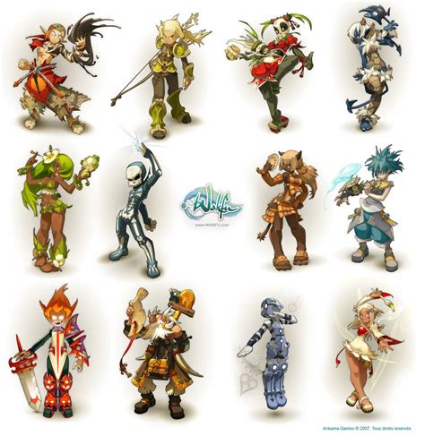 Wakfu Characters by xa-xa-xa on DeviantArt