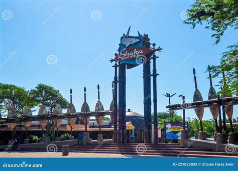 Entrance of Ushaka Marine World a Leisure Aquarium in Durban South Africa Editorial Stock Photo ...