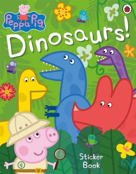 Peppa Pig Dinosaurs Sticker Book Opracowanie zbiorowe Książka w Empik