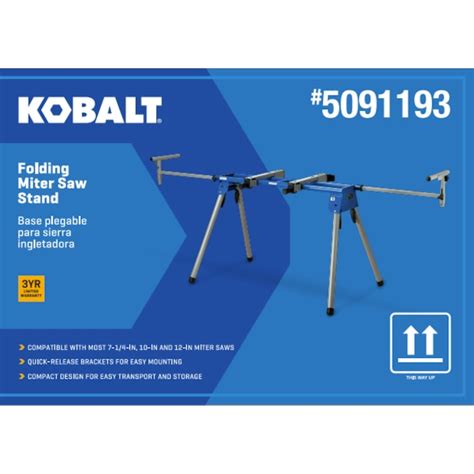 Kobalt Steel Miter Saw Stand In The Saw Stands Department At