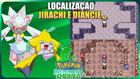 Localiza O Dos M Ticos Jirachi E Diancie Pok Mon Inclement Emerald