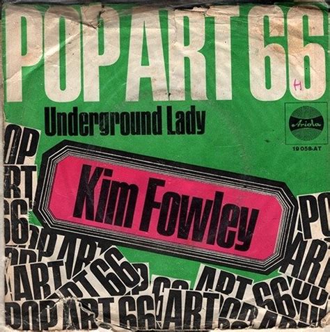 Kim Fowley Pop Art 66 Underground Lady Disque Vinyle Catawiki