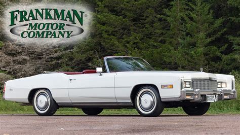 3K Mile 1975 Cadillac Eldorado Convertible Frankman Motor Company