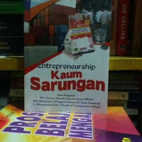 Jual Buku Entrepreneurship Kaum Sarungan Di Lapak Toko King Bukalapak