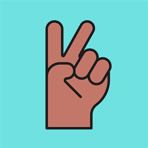 BLM peace sign hand gesture | Free Photo - rawpixel